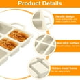 thumbnail image 4 of HLONK Mini Loaf Pan Silicone Loaf Baking Mold Easy Release Silicone Bread Loaf Pan Nonstick Mini Bread Pan Smooth Silicone Loaf Pan Portable Silicone Bread Baking Mold for Home Kitchens, 4 of 10