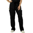 thumbnail image 4 of HeedFit Long-Lasting, Workwear, Unisex Scrub Pants, l, Black, 4 of 6