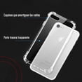 thumbnail image 3 of Funda Para iPhone SE /8 Kiosla Hard Shell Semirigida Tpu Reforzado Case Premium Transparente Kiosla Hard Shell, 3 of 4