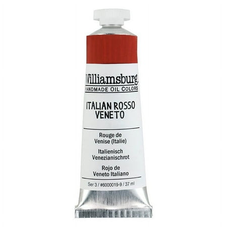 UPC: 0877463001369 | Williamsburg Handmade Oil Paint – Italian Rosso Veneto 37 ml tube