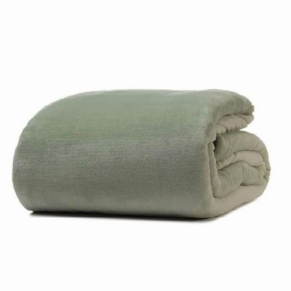 DDI 2379645 Golden Gem Blankets, Green, King Size - Case of 5