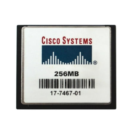 - SDCFB-256-AA020 17-7467-0 Genuine Cisco Systems 17-7467-01 256MB Compact Flash Memory Card Flash Memory - Used Very Good