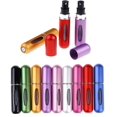 thumbnail image 2 of Botella de perfume de 5 ml de diseño elegante, la parte inferior de la botella está llena con una botella rociadora recargable reciclable tipo bomba, que es una botella cosmética práctica y, 2 of 3