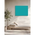 thumbnail image 5 of Pure Teal Green Wall Art for Living Room, Canvas Picture Wall Decor for Bathroom Bedroom, Simple Solid Color Painting Artwork for Office Kitchen Hallway Dining Room Home Decorations 20"x24", 5 of 8