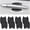 Black/8PCS, variant on SIMDOO Car Door Handle Scratch Protectors Carbon Fiber Self-Adhesive Universal Guard Stickers 4PCS
