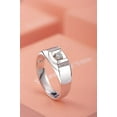 thumbnail image 2 of Affordable Men Diamond Wedding Band on 10k White Gold, 2 of 4