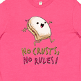 thumbnail image 4 of Inktastic No Crusts, No Rules Silly Pb&j Sandwich on the Loose Youth T-Shirt, 4 of 5