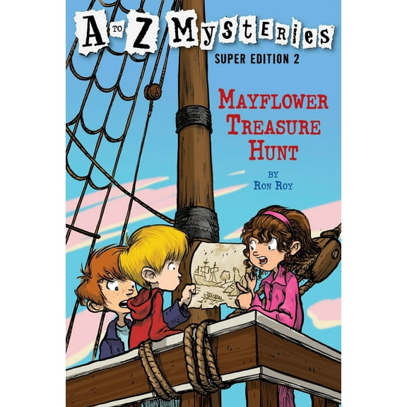 Pre-Owned A to Z Mysteries Super Edition 2: Mayflower Treasure Hunt (Paperback) 0375839372 9780375839375