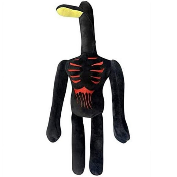 Toy Festival Police Sir.en Head Black Cartoon Plush Toy, Cute Cartoon Anime Plush Toy, Children's Birthday Thanksgiving/ Christmas (Black Siren Head Light)