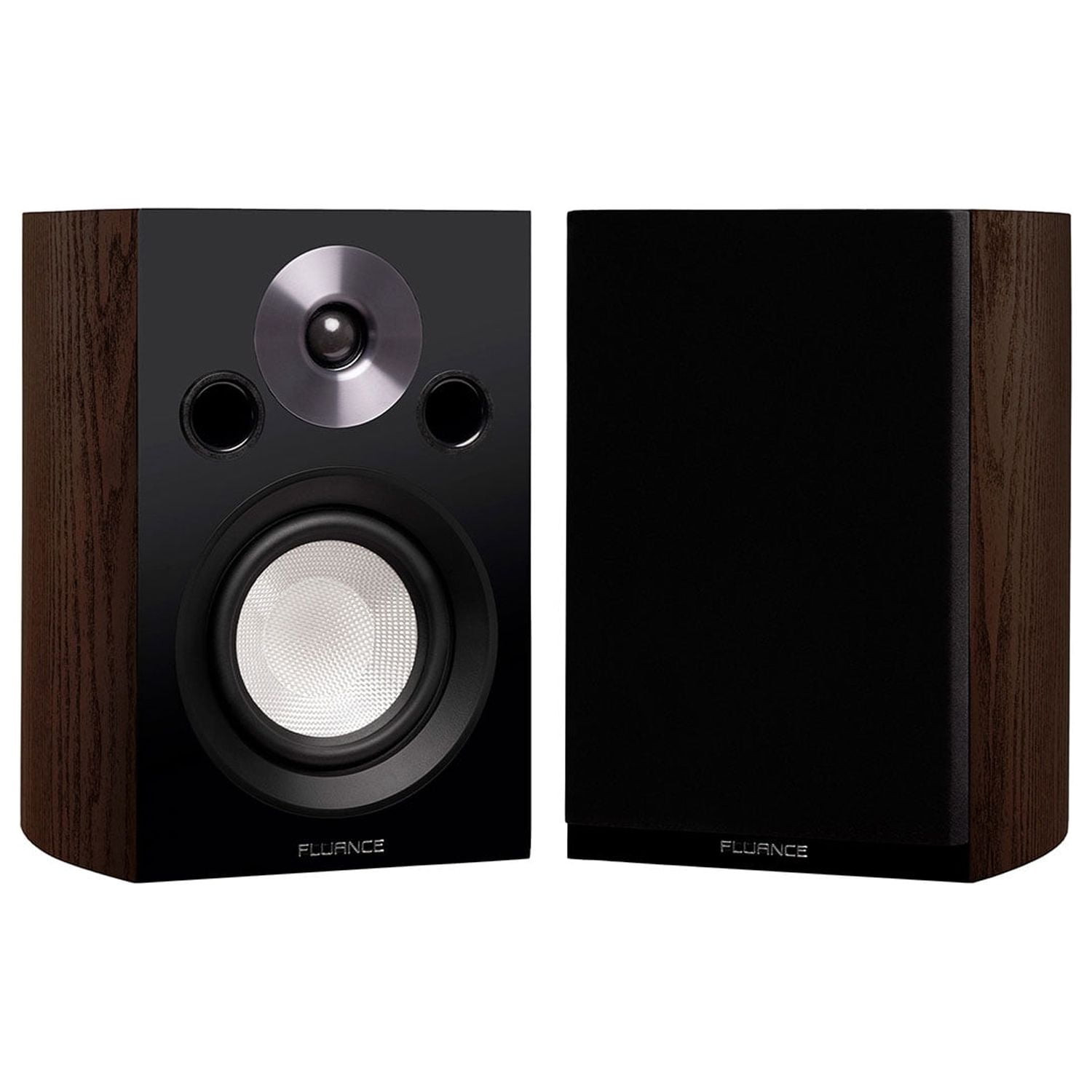 Fluance Reference Compact Surround Sound Home Theater 5.1 Channel Speaker System including 2-Way Bookshelf, Center Channel, Rear Surround Speakers and DB10 Subwoofer - Natural Walnut (X851WC)