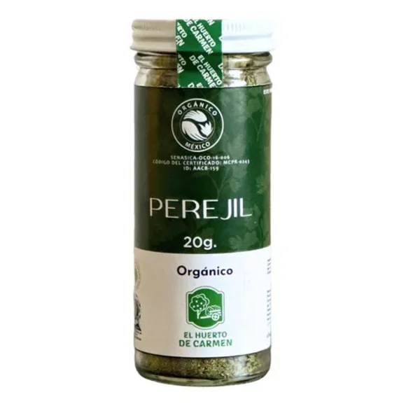 Perejil Orgánico 20g Huerto De Carmen 100% Natural
