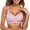 Pink, variant on Women's Thin Seamless Support Bra - Soft Cup, Breathable Nylon/Spandex, Wireless Design for All-Day Comfort (M-XXL)