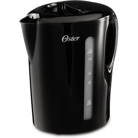 Oster BVST-EK18B Electric Kettle, 1.7-Liter, Black