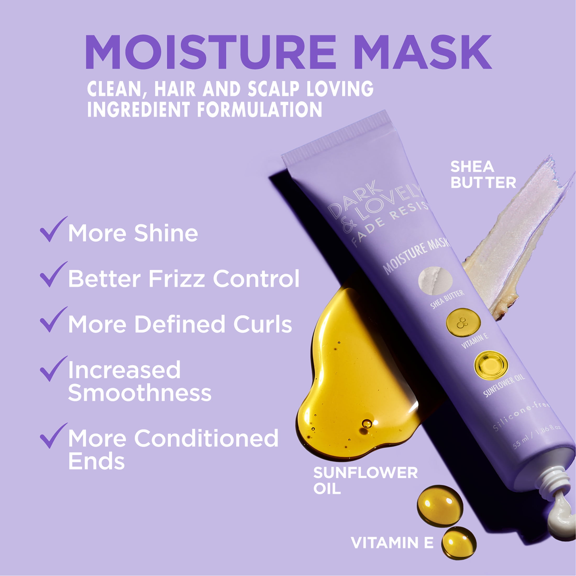 Softsheen-Carson Dark and Lovely SSC D&L Fade Resist Viral Violet, Virtual Violet, 1 kit