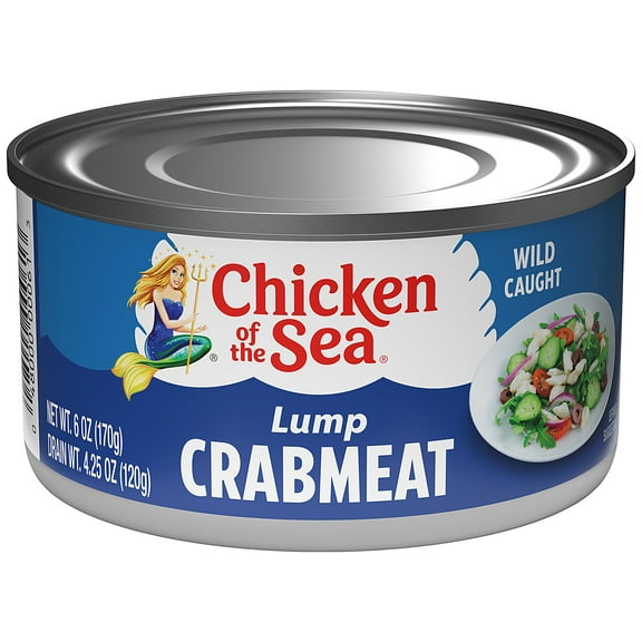 Chicken of the Sea Wild Caught Lump Crabmeat 6 oz