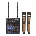 thumbnail image 4 of Consola Mezcladora De Audio De 4 Canales Efecto De Reverberación Incorporado Para Amplificador De Potencia Yuyangstore consola mezcladora de audio, 4 of 8