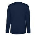 thumbnail image 5 of CORE365 CE10L Unisex Capital Long Sleeve Performance T-Shirt-Classic Navy-S, 5 of 6