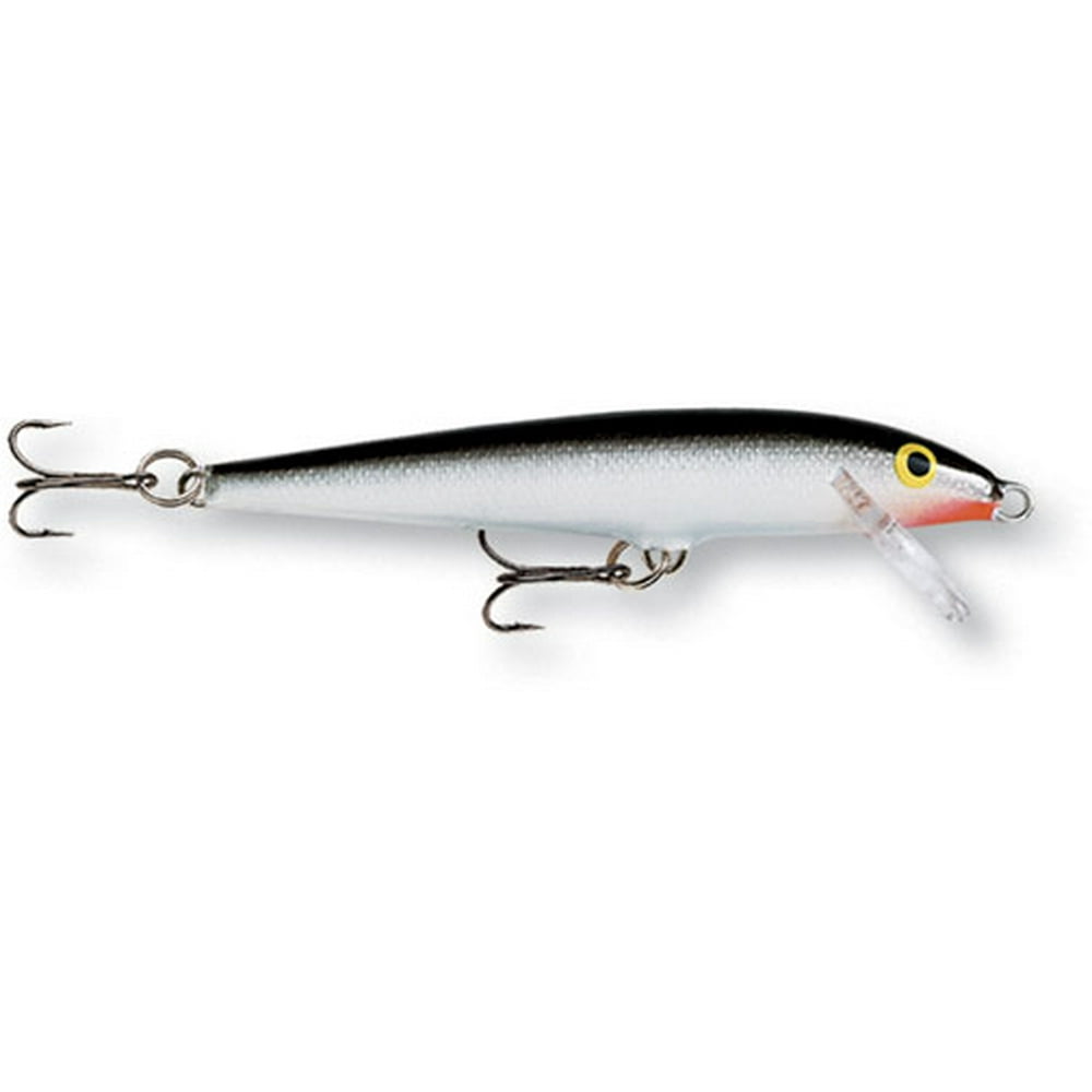 Rapala Original Floating Minnow 13 Fishing Lure 4.25" 1/4oz Silver