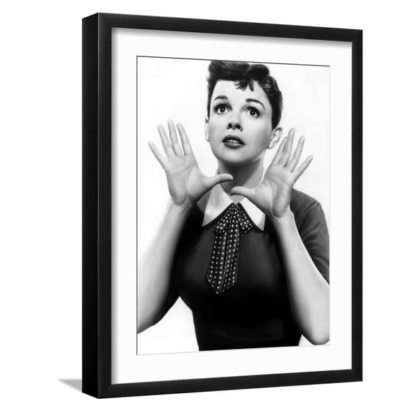 Art.com A Star is Born, Judy Garland, 1954 Photo, Black Frame Wall Art, 17" x 21"