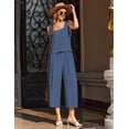 thumbnail image 4 of EKOUAER Nightgown Women Nightwear Sleeping Suit Nighty Suit Casual Sleepwear Housewear Plus Size, 4 of 6