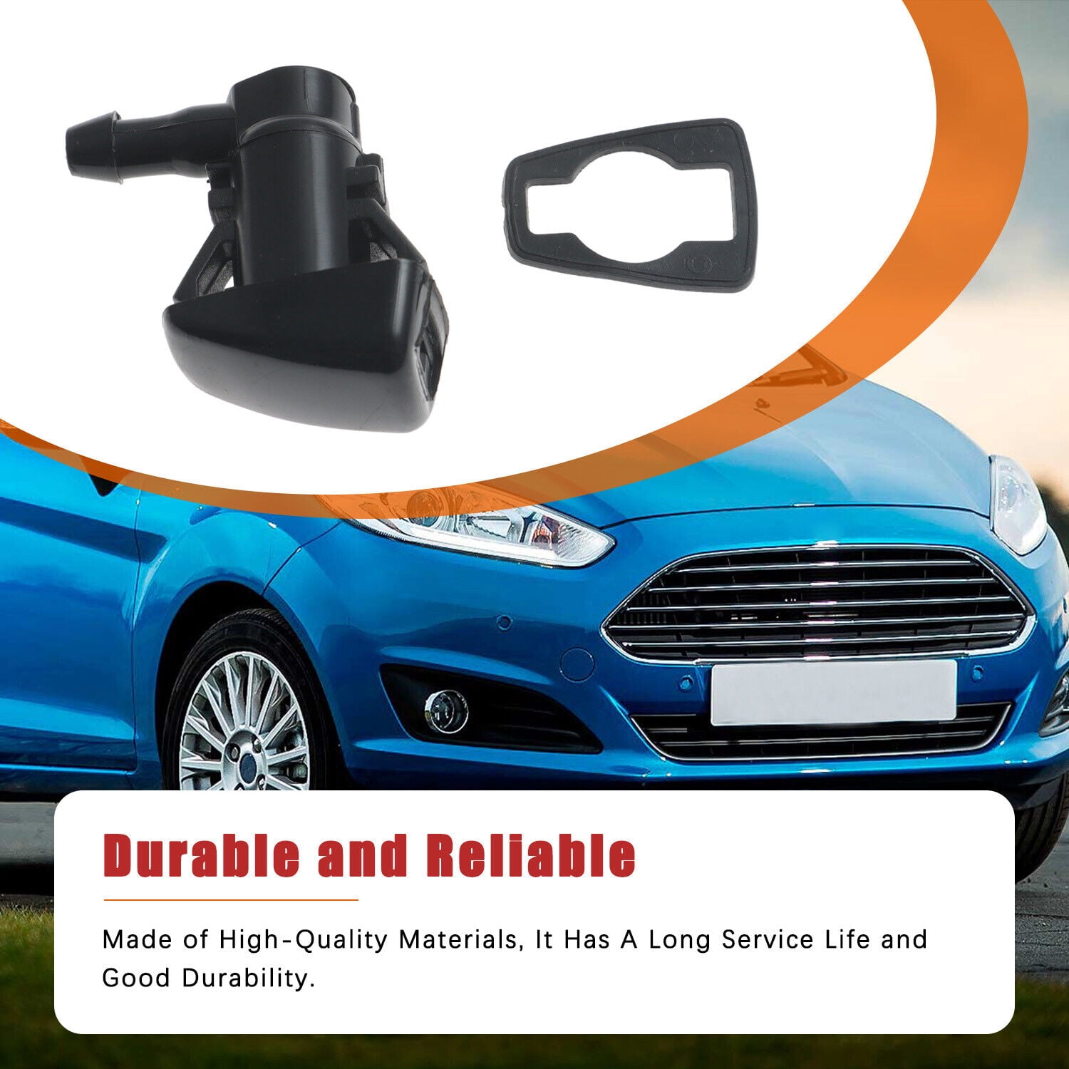 BE8Z-17603-A BAOCHICARS Windshield Wiper Washer Jet Spray