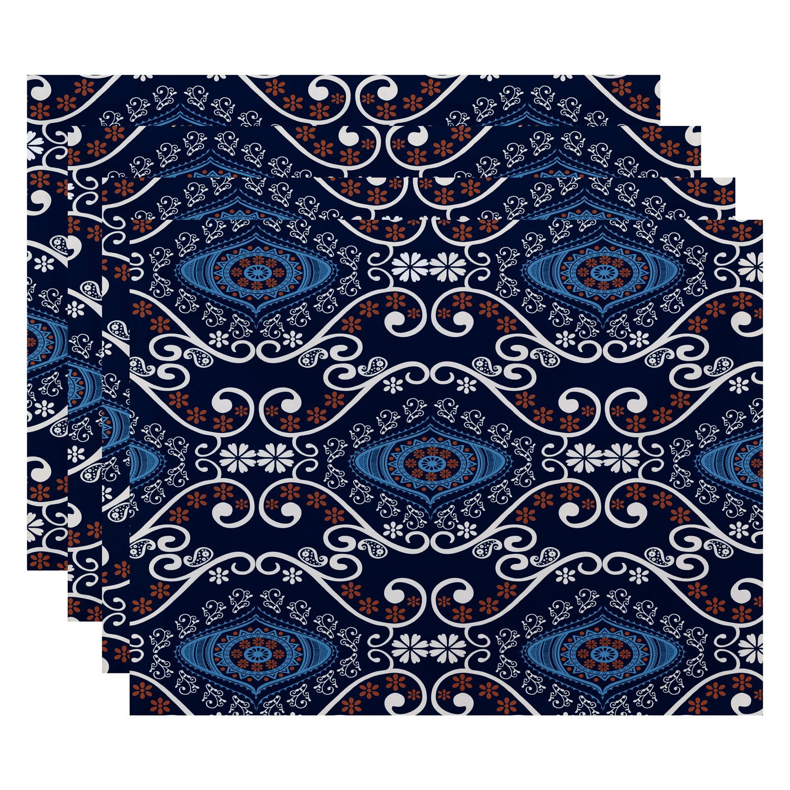 Simply Daisy 18" x 14" Illuminate Geometric Print Placemat