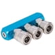 thumbnail image 5 of Bloque de distribución de aire G1/4, divisor de manguera de aire recta, colector neumático con conectorSML-3 VoborMX herramienta, 5 of 8