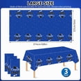 thumbnail image 2 of Gatherfun Graduation Decorations 2026, Congrats Grad Table Cover for Graduation Party Supplies, 3 pcs Class Blue Tablecloths, 54x108 Inch, 2 of 7