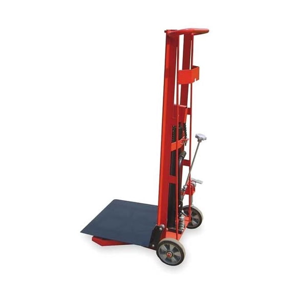 Modular Powered-Lift/Manual-Push Platform Lift Truck with Workbench, Powered/Manual 2MPU7
