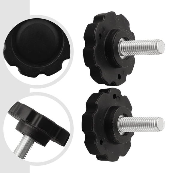 Diluopel M8X25Mm Thread Replacement Star Hand Knob Tightening Screw Umbrella Base Fixing-2Pcs