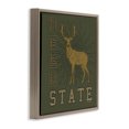 thumbnail image 3 of Stupell Industries Shabby Chic Brown Floating Frame Canvas Art, 25 x 25, by Spirit Animals/Life Is High, 3 of 8