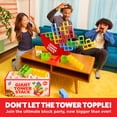 thumbnail image 5 of Giant Tower Stack by What Do You Meme? Outdoor Balance Game with Carrying Case, Family Games for Kids 8 and up, 5 of 8