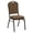 Coffee and Gold Vein, variant on Bowery Hill Contemporary Stacking Banquet Stacking Chair in Black