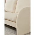 thumbnail image 6 of Gewnee 59" Loveseat Sofa Small Couch for Living Room, Sherpa Fabric Upholstered Loveseat Sofa Couch, Small Loveseat Sofa for Apartment, Bedroom, 6 of 12