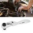 thumbnail image 1 of Drive Mini Ratchet Wrench, 180 Degrees Rotatable One Hand Operation Firm Drive  Ratchet Wrench  For Repair, 1 of 8