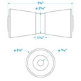 thumbnail image 2 of Seachoice HD Keel Roler, 5/8 ID (Bulk), 2 of 5
