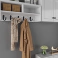 thumbnail image 4 of Coat Hooks Wall Mounted - Heavy Duty Metal Single Prong Robe Hanger Rustproof Wall Hooks for Towel Hat Key Bag on Bathroom, Kitchen, Livingroom, 15 Pack (Matte Black), 4 of 7
