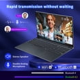 thumbnail image 3 of Laptop KUU 15.6" FHD, Intel Core i5, 16gb RAM, SSD 512gb, Windows 11, color plateado y negro, 3 of 7