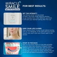 thumbnail image 5 of Deluxe Ontel Miracle Smile Cordless Water Flosser – Portable Oral Irrigator & 360° Teeth and Gum Cleaner with H-Shaped 4-Jet Head, 3 Pressure Modes, USB Rechargeable, 2 Extra Replacement Heads, 5 of 9