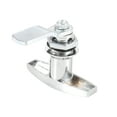 thumbnail image 6 of 2pcs T Shaped Handle Door Lock Latch w/ Keys Truck Trailer Cabinet Tool Box Lock Silver Tone, 6 of 8