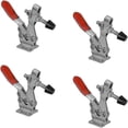 thumbnail image 1 of Quick Release Horizontal Toggle Clamp Rubber Pressure Tip - Hold Down Hand Tool, 225D(4 Pack), 1 of 5