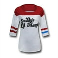 thumbnail image 3 of Suicide Squad Harley Quinn Daddy's Lil Monster Raglan T-shirt (X-Small), 3 of 4