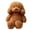 Light Brown, variant on Surakey 14.9" Plush Dog Toys,Curly Haired Teddy for Kids Birthday Gift White