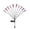 RED C, variant on Aneralied 27" Solar LED Neon Star Path Light – 8 Lights, Red/White/Blue, Patriotic Yard & Garden Decoration.