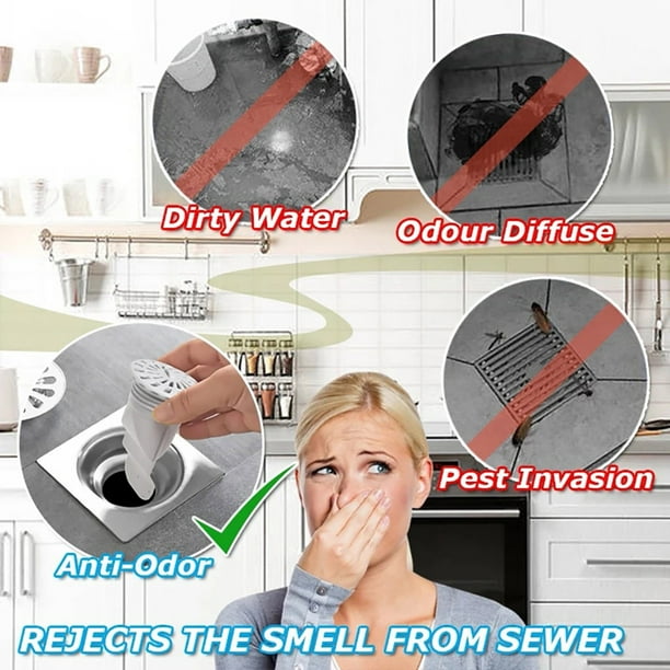 Bouchon d'étanchéité d'égout multifonction tuyau anti-odeur bouchon de  salle de bain filtre à eau 