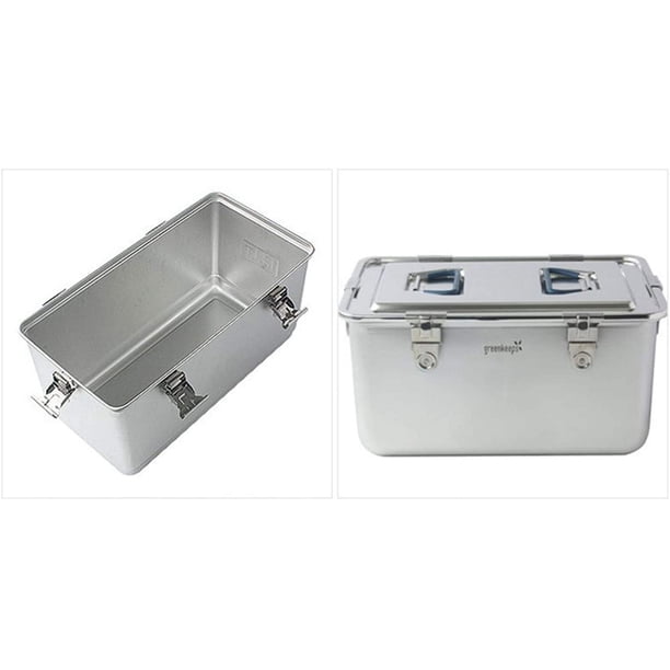 13L Large All Stainless Steel Storage Airtight Food Container with