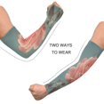 thumbnail image 4 of ALAZA Retro Rose Flower UV Sun Protection Arm Sleeves UPF 50+ Compression Cooling Sleeve 1 Pair, 4 of 7