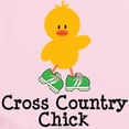 thumbnail image 2 of CafePress - Cross Country Chick Infant Bodysuit - Baby Light Bodysuit, Size Newborn - 24 Months, 2 of 4