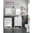 thumbnail image 5 of Stylish Freestanding Bathroom Storage Cabinet with Adjustable Shelves - Compact and Functional Organizer, 5 of 6