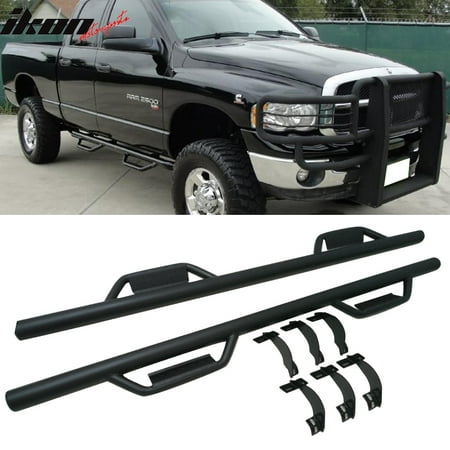 Dodge Ram Traction Bars - Fits 09-18 Dodge Ram 1500 2500 3500 Crew Cab Side Step Nerf Bar Running Boards